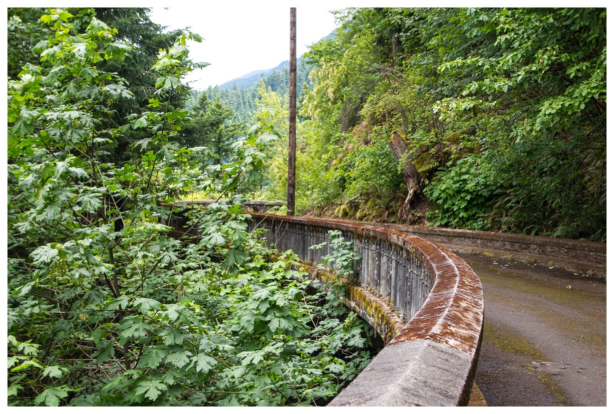 Old Route 30 in the Columbia River Gorge