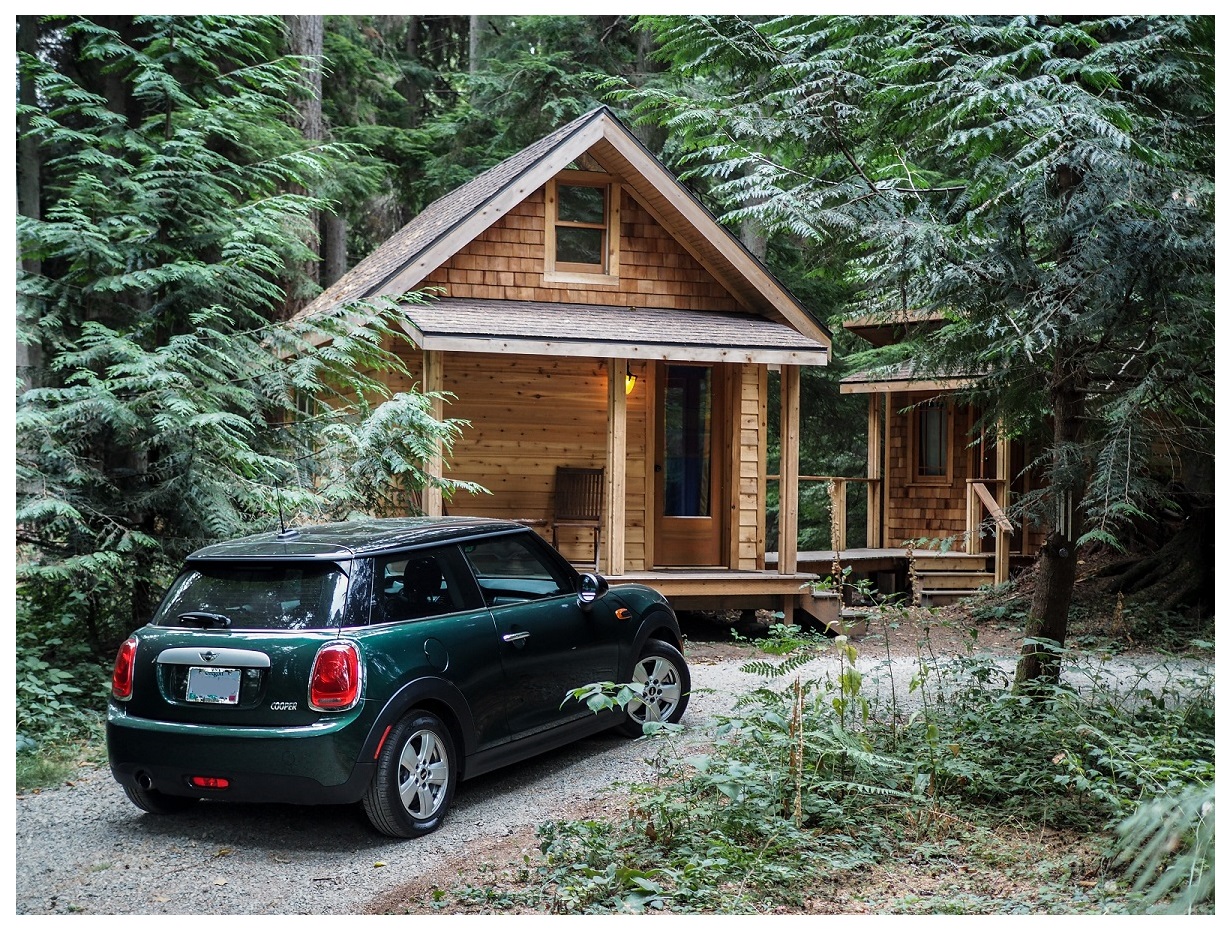 My Mini Cooper on Vashon Island