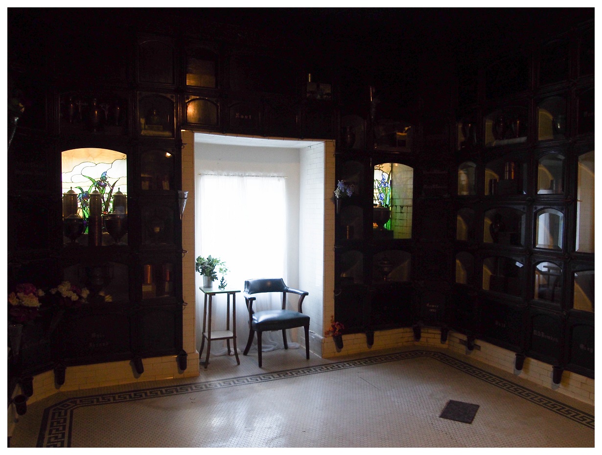 Cremains in The Portland Mausoleum