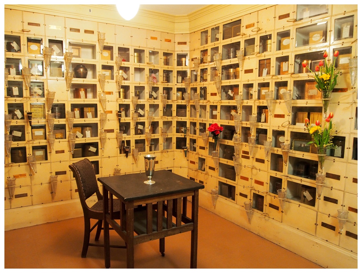 Cremains in The Portland Mausoleum