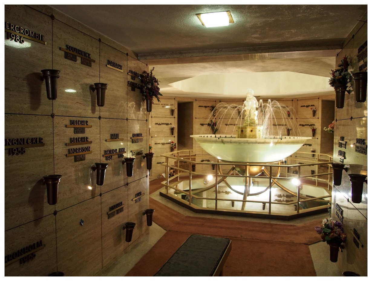 Fountain in Portland Mausoleum