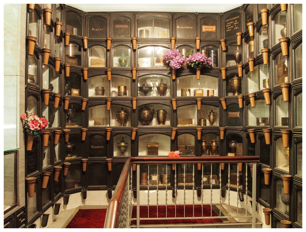 Cremains in the Portland Mauseoleum