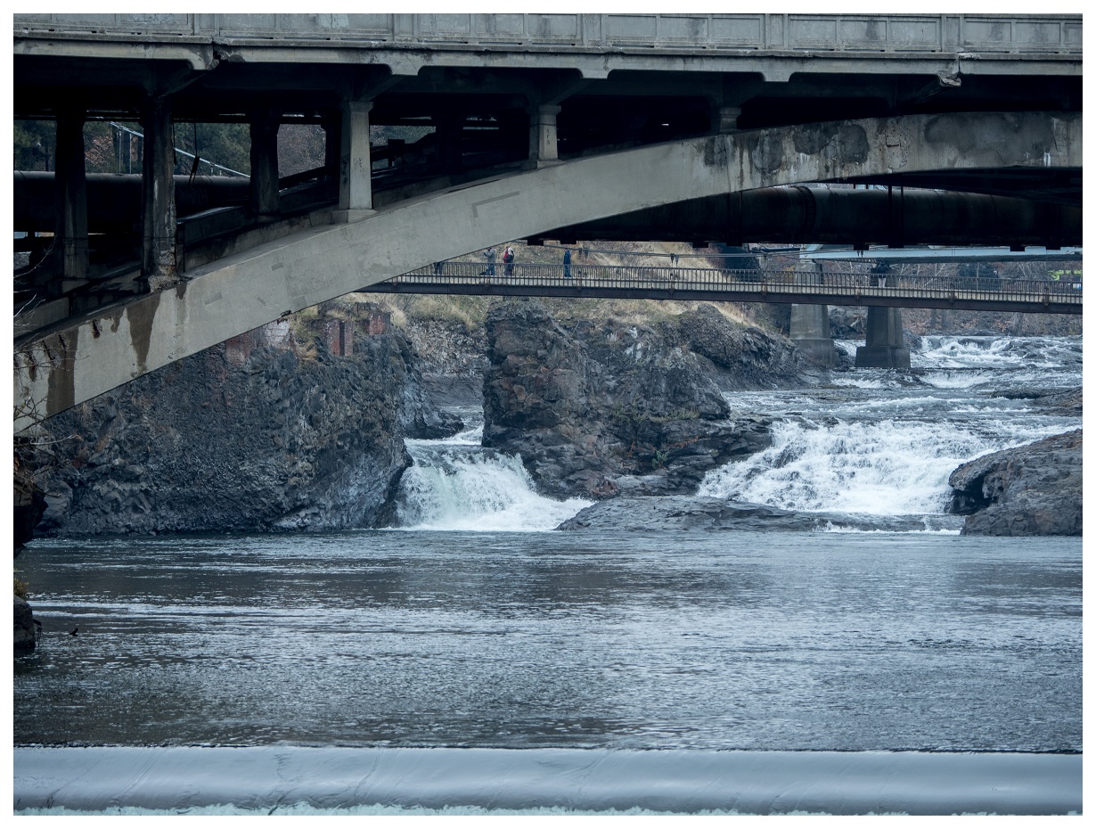 bridge waterfalls washington